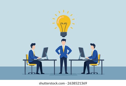 Teamwork, Innovation, and Brilliant Ideas Fostering Collaboration for Creative Problem-Solving and Strategic Success in Business