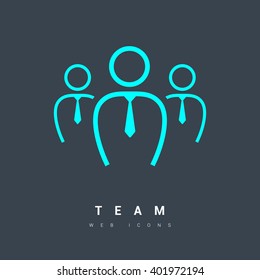 teamwork line vector icon. team icon. Isolated minimal single flat icon in black and white colors. Line vector icon for websites and mobile minimalistic flat design.