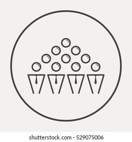 teamwork line vector icon. team icon. Isolated minimal single flat icon in black and white colors. Line vector icon for websites and mobile minimalistic flat design.