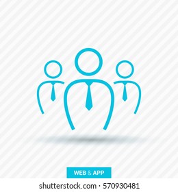 teamwork line vector icon. team icon. Isolated minimal single flat icon in black and white colors. Line vector icon for websites and mobile minimalistic flat design.