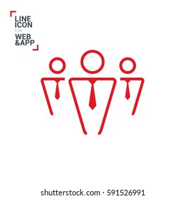teamwork line vector icon. team icon. Isolated minimal single flat icon in black and white colors. Line vector icon for websites and mobile minimalistic flat design.