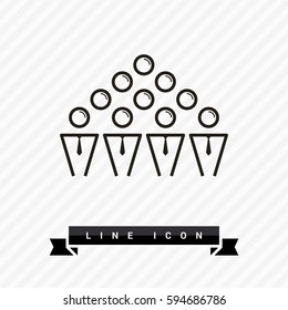teamwork line vector icon. team icon. Isolated minimal single flat icon in black and white colors. Line vector icon for websites and mobile minimalistic flat design.