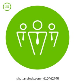 teamwork line vector icon. team icon. Isolated minimal single flat icon in black and white colors. Line vector icon for websites and mobile minimalistic flat design.