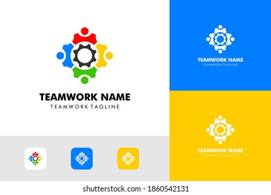 Teamwork Logo : Business Theme, Community Theme, Teamwork Theme, Social Theme, Infographics and Other Graphic Related Assets.