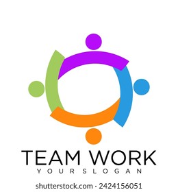 teamwork logo icon business abstract