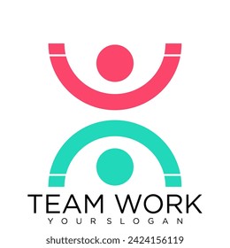 teamwork logo icon business abstract