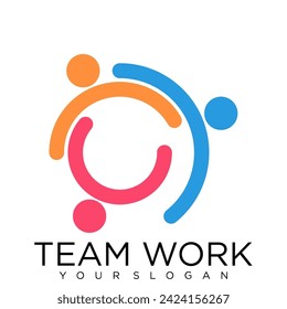 teamwork logo icon business abstract