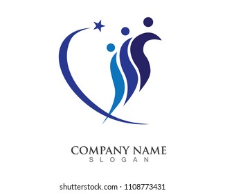 Teamwork logo people community