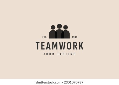 ilustración de icono del vector del logotipo de equipo