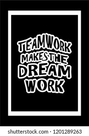 168 Teamwork makes the dream work Stock Vectors, Images & Vector Art ...