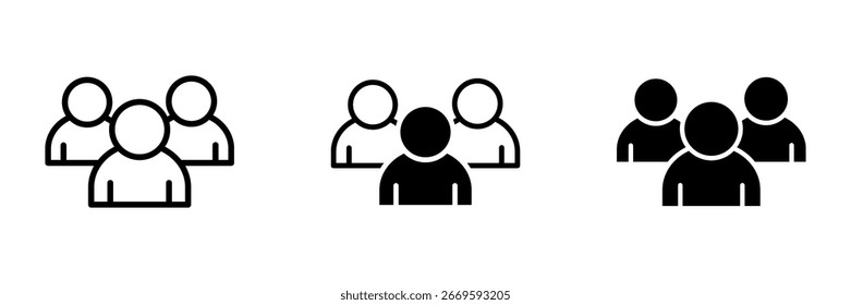 Teamwork multiple icon style vector illustration. Simple vector illustration