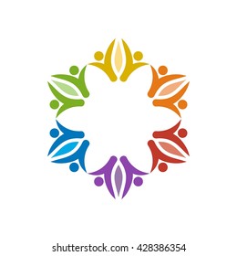 Teamwork Networking Connecting Business Together People