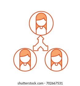 teamwork people avatars network