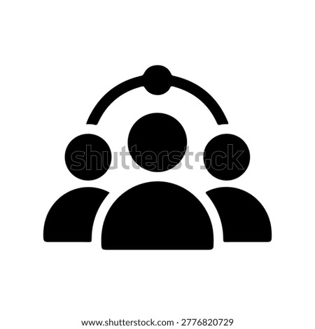 Teamwork People Business Collaboration Icon