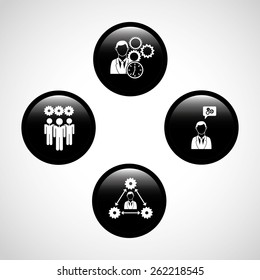 teamwork people design, vector illustration eps10 graphic 