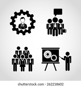 teamwork people design, vector illustration eps10 graphic 