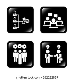 teamwork people design, vector illustration eps10 graphic 