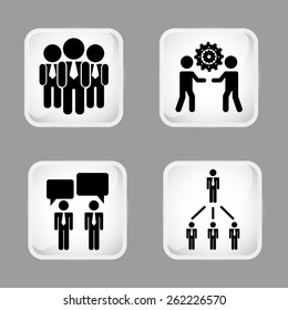 teamwork people design, vector illustration eps10 graphic 