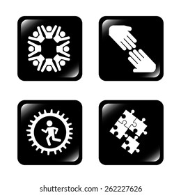 teamwork people design, vector illustration eps10 graphic 