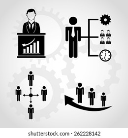 teamwork people design, vector illustration eps10 graphic 