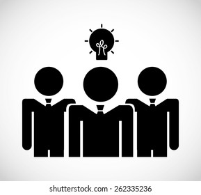 teamwork people design, vector illustration eps10 graphic 