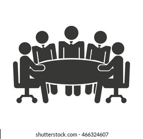 teamwork people silhouette icon vector illustration design