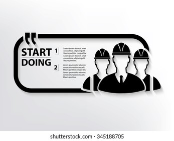 Teamwork Quotation Mark Speech Bubble,design