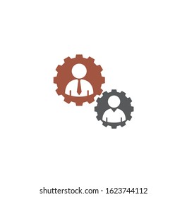 Teamwork related icon on background for graphic and web design. Creative illustration concept symbol for web or mobile app.