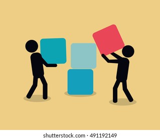 teamwork related icons image 