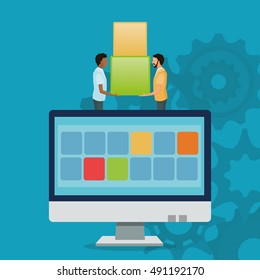 teamwork related icons image 