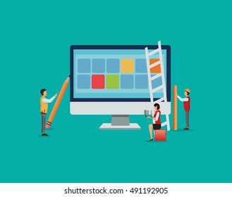 teamwork related icons image 