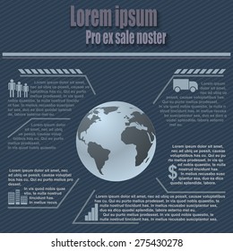 Teamwork social infographic, diagram, presentation. Layout for your options