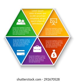 Teamwork social infographic, diagram, presentation. Layout for your options