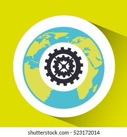 teamwork social media world map vector illustration eps 10