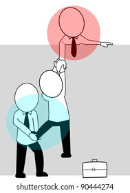 teamwork in striving to successfully ride