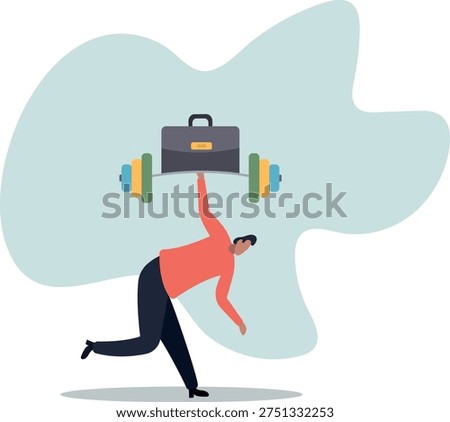 Teamwork to support for success, cooperate or collaboration to achieve strength, help or togetherness for business solution .human life and situation.
