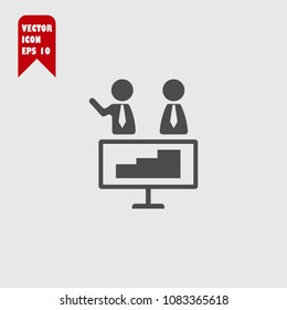 Teamwork symbol. Business icon. Vector EPS 10