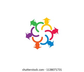 Teamwork symbol illustration design