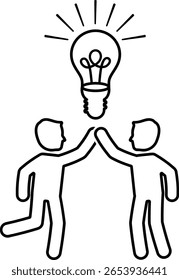 teamwork team group solution idea startup start up brain 11666