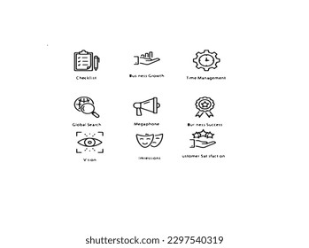 Teamwork thin line icons set: relay race, brainstorm, success, meeting, idea share, collaboration, joint project, unity, support, delegation, bonus. Modern vector illustration.