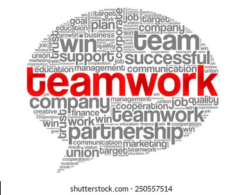 210,319 Teamwork Words Images, Stock Photos & Vectors | Shutterstock