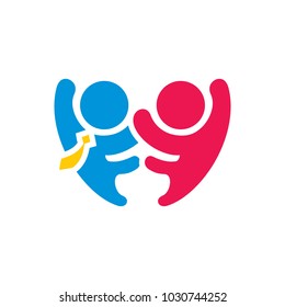 Teamwork. Two businessmen sign