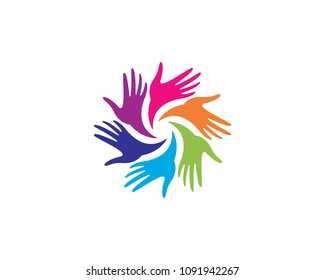 Teamwork vector icon