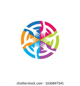 Teamwork vector icon illustration design