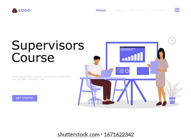 Teamwork Workshop Meeting Vector Illustration Concept, Suitable for web landing page, ui, mobile app, editorial design, flyer, banner, and other related occasion