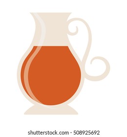 teapot beverage isolated icon vector illustration design