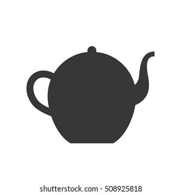 teapot beverage isolated icon vector illustration design