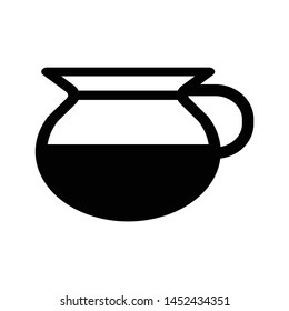 Teapot coffee icon vektor. - vektor