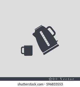 teapot and cup