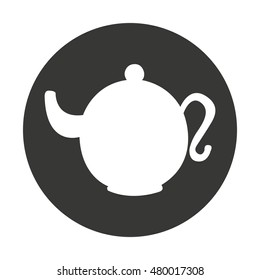 teapot cute isolated icon vector illustration design